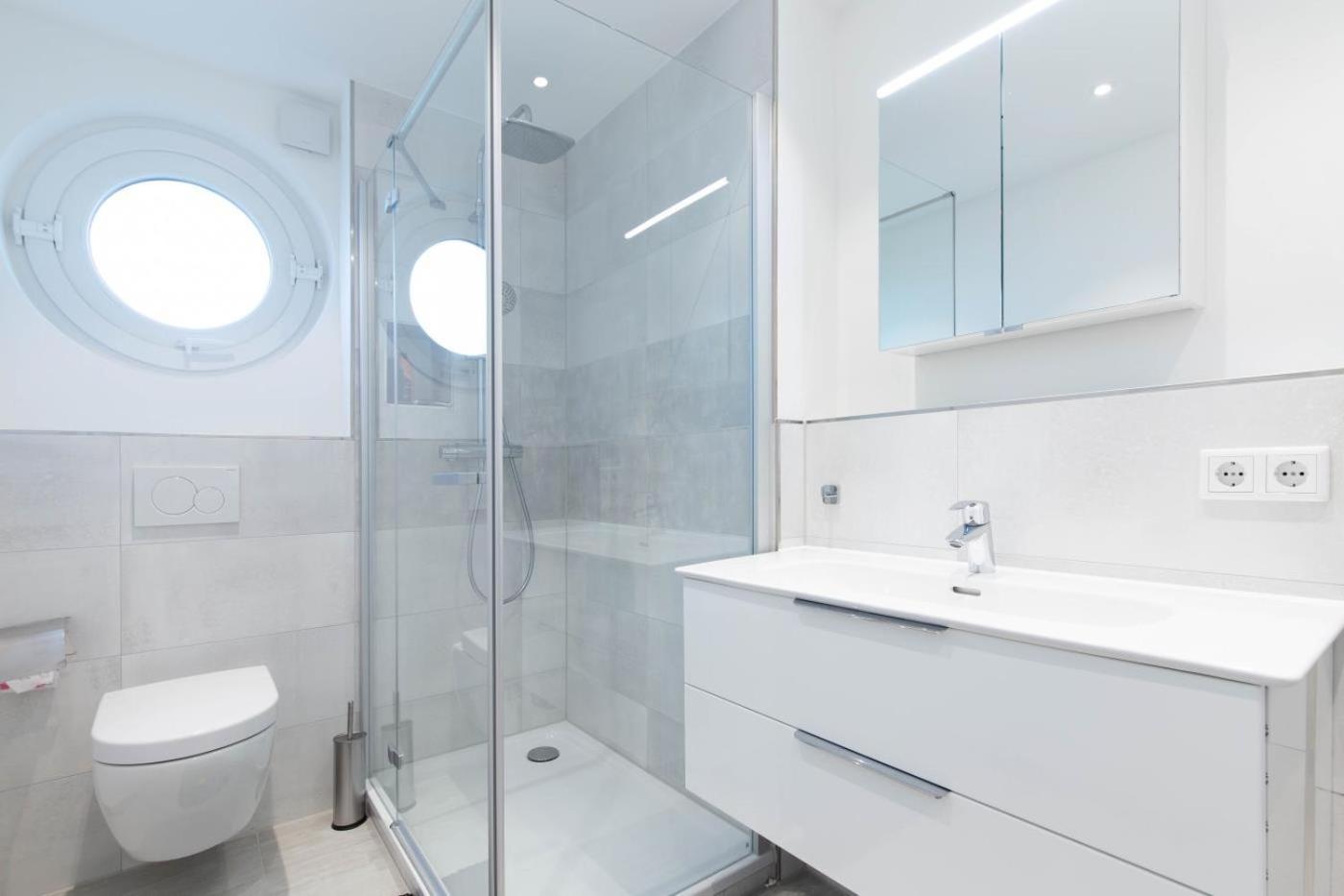 Ferienwohnung Strandstern 沙博伊茨 外观 照片